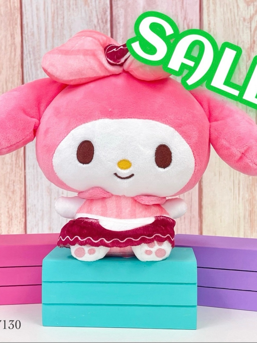 Sanrio Hello Kitty and Friends 8” My Melody Plush Stuffed Animal NWT